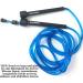 Sportivonetic Premium Adjustable Jump Rope - Fitness Crossfit Boxing for Adults & Children - Speed Rope in Blue - Buy Online on GoSupps.com
