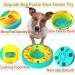 Etechydra Dog Puzzle Slow Feeder Toy for Mental Enrichment & IQ Training - Interactive Treat Dispenser Toy for Dogs & Cats (Yellow-Blue) - Buy Online on GoSupps.com