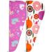 Microfiber Hair Towel, 2Pack Hair Drying Towel Unicorn Hair Towel Quick Dry Turban Towel Hair Wrap for Kids Girls Women 2pack Unicorn/Floral