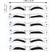Pochoir Per Sopracciglia - Mod les de sourcils | Mod le de sourcils pour les d butants | Pochoir sourcil d butant pour hommes et gar ons paresseux application de maquillage facile - Buy Online on GoSupps.com