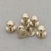 Denailey 12 Sets Solid Brass Round Head Button Stud Screw Leather Rivet Chicago Screws for Leather Craft - 8mm Shiny Light Gold - Buy Online on GoSupps.com