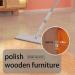Furniture Wax Furniture Finish Wax Wood Polisher Beeswax Paste Wax for Woodwork Sofa Chairs Cabinets Tables Pochy - Buy Online on GoSupps.com