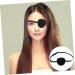 COOLHIYA 10pcs Eye Patch Adjustable Single Eye Covers Blindfolds for Adults Blindfolds for - Buy Online on GoSupps.com