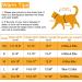HUMLANJ 2-Pack Knitted Cat Sweater | Thanksgiving Turtleneck Turkey Kitty Sweater | Pet Cat Sweaters for Warmth | X-Small - Buy Online on GoSupps.com