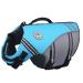Vivaglory sports style life jacket for dogs with an excellent buoyancy adjustable & durable life jacket with a safe fastening system for medium dogs blue M: 56-64 cm (chest circumference) blue