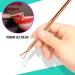 FANDAMEI UV Gel Nail Polish Remover Kit - Cuticle Pusher & Gel Polish Scraper Set for Manicure Pedicure - Dual Head Nail Scraper in Rose Gold - Buy Online on GoSupps.com