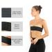 Breast Implant Stabilizer Band - Post Surgery Compression Support Strap (Black) - Buy Online on GoSupps.com