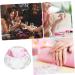 Beatifufu Nail Art Crystal Cup Nail Art Liquid Cup Dappen Dish with Lid Nail Glassware Acrylic Liquid Dish Nail Art Stand Body Gems Chest Nail Art Cup Acrylic Nail Crystal Glass 6x6cm Pink - Buy Online on GoSupps.com