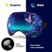 Fantasy Forest Blacklight Sleep Eye Mask - Elastic Strap for Men & Women, Ideal for Sleep, Travel, and Nap - Buy Online on GoSupps.com