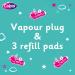 Calpol Vapour Plug Nightlight Lavender Chamomile 3+ Months - 3 Refills (Blue Light) - Buy Online on GoSupps.com
