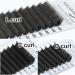 NAGARAKU Flat Ellipse Eyelash Extensions 0.15 D Curl | Natural Grey Black Faux Mink Individual Lashes 8-15mm Mix | Super Soft Split Tips - Buy Online on GoSupps.com