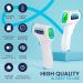 ByFloProducts Forehead Thermometer Non Touch Digital Thermometer for Adult and Baby Digital Infrared Thermometer Fast and Accurate Reading with Fever Alarm - Buy Online on GoSupps.com