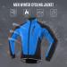 Lixada Men's Waterproof Windproof Bicycle Jacket | Thermofleece MTB Racing Coat for Autumn & Winter Cycling - Buy Online on GoSupps.com