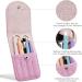 6-Piece Professional Stainless Steel Tweezers Set in Pink Leather Case - Buy Online on GoSupps.com