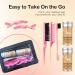 MULAFEE 2 Pack Hair Wax Stick Kit Wax Stick for Smooth Hair Wigs Non-Greasy Styling Wax for Fly Away and Edge Frizz Hair Slick Stick with Comb & Hair Clips Set - Buy Online on GoSupps.com