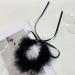 Vsilay Elegant Bowknot Choker Necklace | Stylish Black Neck Chain - Perfect for Spring Fashion - Buy Online on GoSupps.com