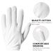 Occan Moisturizing Gloves 30 Pairs - White Cotton Overnight Gloves for Dry Hands, Eczema, Sensitive Skin - Men and Women - Pack of 1 - Buy Online on GoSupps.com