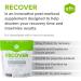 SFH RECOVER Whey Protein Powder - Chocolate | Grass Fed All Natural No Soy No Gluten | 20 Servings (22oz) for Post Workout Recovery - Buy Online on GoSupps.com