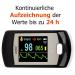 Buy Pulox PO-300 Pulse Oximeter - Color Display Alarm & Long-Term Recording Software | International Shipping Available - Buy Online on GoSupps.com