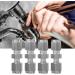 Compression Tube Adapter Quick Screw 4Pcs Straight Compression Tube Adapter for Air Pipes Oil Pipes Fittings Water Pipes( 3/ 4) - Buy Online on GoSupps.com