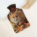 Fox Leaf Hot Water Bottle with Plush Cover - Cozy Bed Warmer for Adults & Children | 26.5x15.3cm - Buy Online on GoSupps.com