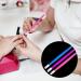 12-Piece Plastic Cuticle Pusher Set - Nail Art & Manicure Tools for Home & Salon - Buy Online on GoSupps.com