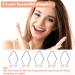 Dimple Maker 5 pieces Natural Smile Trainers Tool Dimple Trainer for The Face Natural Dimple Maker Cheeks Easy to Wear and Develop Natural Dimples for Women Girls (Silver) - Buy Online on GoSupps.com