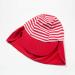 BONVERANO Baby Girls Swimsuit | UPF 50+ Full-Length Zipper Bathing Suit | Red Stripe | 3-6 Months - Buy Online on GoSupps.com