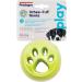 Outward Hound Planet Dog Orbee-Tuff Nooks - Paw Print Dog Treat Toy - Green (Compatible with Snoop) - International Shipping Available - Buy Online on GoSupps.com