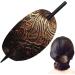 Leather Hair Barrette | Faux Leather Hair Barrette Hair Tie - Leather and Stick Hair Slide Hair Pins Ponytail Holders Hair Accessories for Women Girls Sritob Copper - Buy Online on GoSupps.com