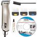 Wahl Professional Animal KM2 Deluxe 2-Speed Clipper Kit (#9757-1001) - Champagne for Pets, Dogs, and Horses - Buy Online on GoSupps.com