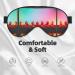 Bright Beautiful Colorful Art Print Double-Sided Eye Mask Soft and Light Blocking for Enhancing Sleep Quality - Buy Online on GoSupps.com