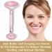 Jade Roller & Gua Sha 3 in 1 Set - Real Jade Face Roller & Natural Skin Care Tools for Toning Firming and Depuffing - Perfect Facial Massager for Skin Body Eyes & Neck (Rose Quartz - Buy Online on GoSupps.com