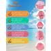weVSwe Baby Girl UV Protection Rash Guard Swimsuit with Sun Hat - 6-12 Months Whale Design | 0-3 Years Toddler Swimwear - Buy Online on GoSupps.com