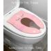 Hippypotamus Pink Unicorn Travel Potty Seat for Toddler - Foldable Training Seat for Baby & Kids - Buy Online on GoSupps.com