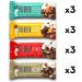 FULFIL Vitamin & Protein Snack Bars Variety Pack - 15g Protein, 8 Vitamins with Vitamin C - 12 Count - Buy Online on GoSupps.com
