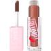 Maybelline New York Lifter Plump Lip Gloss Lasting Plump Heated Formula with Hyaluronic Acid and Chilli Pepper XL Wand Vegan Formula Shade: 007 Cocoa Zing