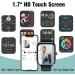Full Touch Smart Watch for Android iOS Phones | Smart Fitness Tracker with Call Function | IP67 Waterproof Smartwatch for Men and Women - Black - Buy Online on GoSupps.com
