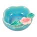 Solustre 3 STK aromatherapy bowl Tealights Diffusor Esian Oile Shell with essential oils white jewelry salad bowl from Japanese oil container ceramic bluex3stk 8.5x8cmx3pcs