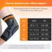 INDEEMAX Elbow Support for Men and Women Compression Sleeve for Tendonitis Arthritis Pain Relief Golfers/Tennis Elbow Support Strap for Weightlifting Sports Protection Pair XL XL Black-Pair - Buy Online on GoSupps.com