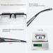 OKCSC Lazy Reading Glasses - Thinner Horizontal HD Design for Comfortable Reading & TV Viewing at 90 Angle - Buy Online on GoSupps.com