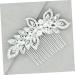 Ipetboom 1pc Bridesmaid Hair Accessories Rhinestone Headpiece Womens Hair Clips Womens Barrettes for Hair Flower Girl Hair Accessory Hair Accessories for Women Bridal Rhinestones Hair Comb - Buy Online on GoSupps.com