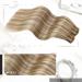 Moresoo Clip-In Extensions | Real Remy Hair - Gold & Medium Blonde - Premium Quality Hair Extensions for Effortless Volume - Buy Online on GoSupps.com