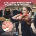 MANUEKLEAR Weight Lifting Wrist Wraps & Straps - Leather Hooks, Grips, Pads for Men & Women - Ideal for Deadlifts, Pull-ups, Powerlifting - Cat-Pink - Buy Online on GoSupps.com