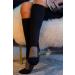 Buy Relaxsan Essential+ 922 Medical K2 Knee Socks Gradual Compression 23-32 mmHg Cashmere Cotton & Silver XL Black | International Shipping Available - Buy Online on GoSupps.com