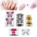500pcs Self-Adhesive Nail Forms for French Tips - PVC Nail Extension Stickers | Manicure Tools for Perfect Nails - Buy Online on GoSupps.com