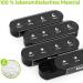 Weekly Pill Organizer - Opret 7-Day Medication Box with 4 Compartments for Morning Noon and Night - Black Tablet Storage Solution - Buy Online on GoSupps.com