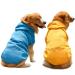 Dog Hoodie 2 Pieces Dog Hoodie Sweater with Hat and Pocket Warm and Soft Dog Sweaters for Small Medium Dogs Winter Pet Dog Puppy Hoodies Sweatshirt Cold Weather Dog Coat Clothes for Boys or Girls X-Small (1.1-3.3lbs) Blue & Yellow