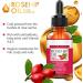 Rosehip Oil for Face 30ml - 100% Pure Organic Cold-Pressed Rose Hip Oil for Skin Body and Hair Natural Rosehip Seed Oil Nourishes and Hydrates for All Skin Types - Buy Online on GoSupps.com