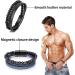 Shop Tap Slimming Bracelets for Women & Men | Magnetic Closure Health Bangles | Unisex Hematite & Lava Stone for Fatigue Relief | International Shipping Available - Buy Online on GoSupps.com